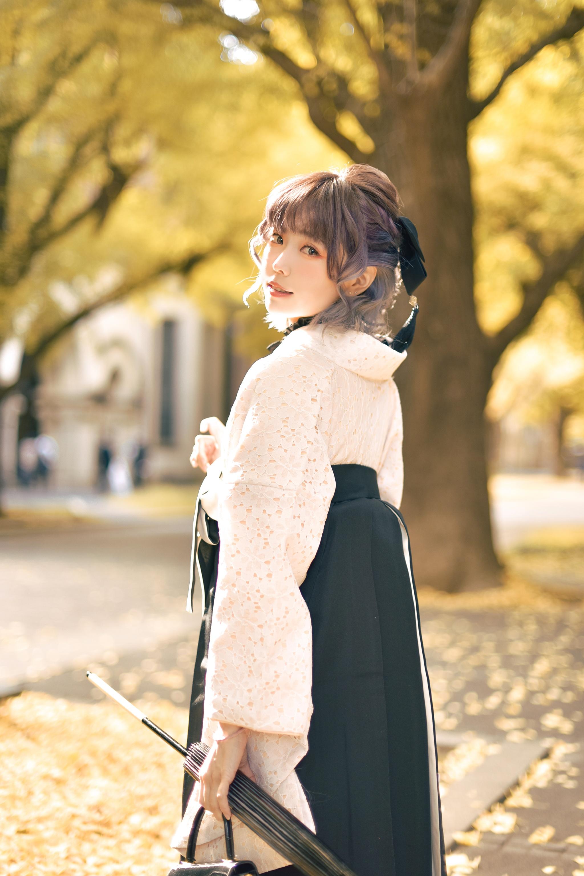 ElyEE子 – NO.130 23年11月订阅-Ginkgo Hakama [38P]插图